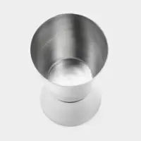 Джиггер Доляна &laquo;Металлик&raquo;, 15/30 мл, нержавеющая сталь, серебристый