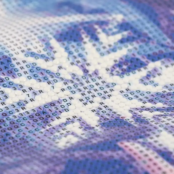 Алмазная вышивка полное заполнение "Эльза" Холодное сердце, 30*40 см, на холсте