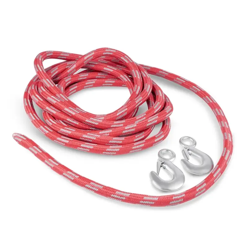 Трос буксировочный веревочный с крюками 10т 4,5м AVS BT-10 в сумке