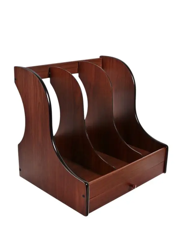 Органайзер для бумаги, 3 секции, 32&times;27&times;31 см, с ящиком