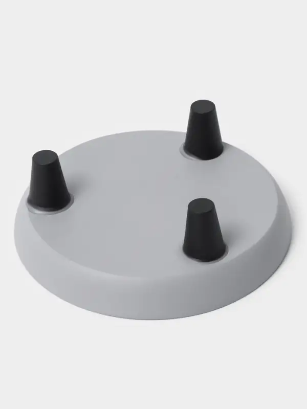 Аксессуары для ванной SAVANNA, 3 предмета, дозатор для мыла 390 мл, стакан 300 мл, мыльница, серые