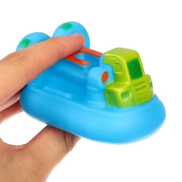 Набор резиновых игрушек для ванны «Транспорт», с пищалкой, 3 шт, виды МИКС, Крошка Я Набор резиновых игрушек для ванны «Транспорт», с пищалкой, 3 шт, виды МИКС, Крошка Я