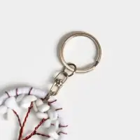 Брелок ловец снов "Древо" 19 см, цв. белый Брелок ловец снов "Древо" 19 см, цв. белый