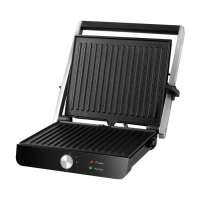 Гриль электричсекий RED SOLUTION SteakPRO RGM-M815, 2000 Вт, антипригарное покрытие, чёрный