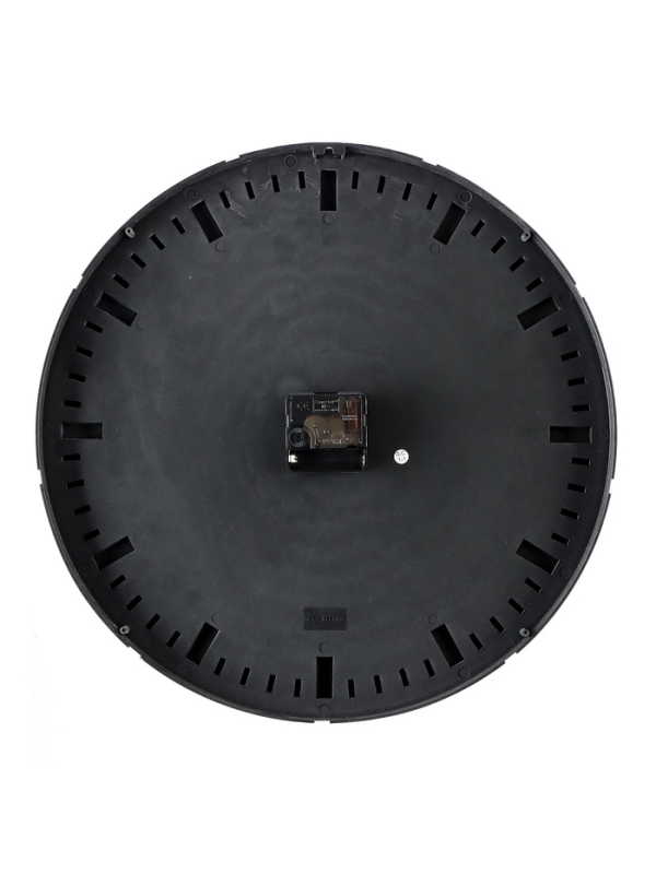 Часы настенные интерьерные, плавный ход, d-40 см, серый циферблат