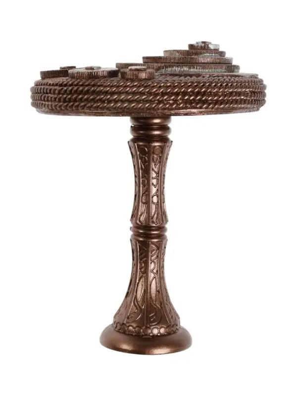 Крючок для штор CAPPIO KS038, d=11 см, цвет бронза с серебром, 2 шт