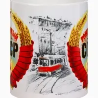 Кружка чайная керамическая &laquo;Рожденный в СССР&raquo;, 320 мл