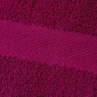 Набор полотенец махровых бордюр 440 г/м2, 40х70 винный, 10шт