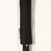 Зонт автоматический Black, 3 сложения, 8 спиц, R=48/55 см, d=96 см, чёрный