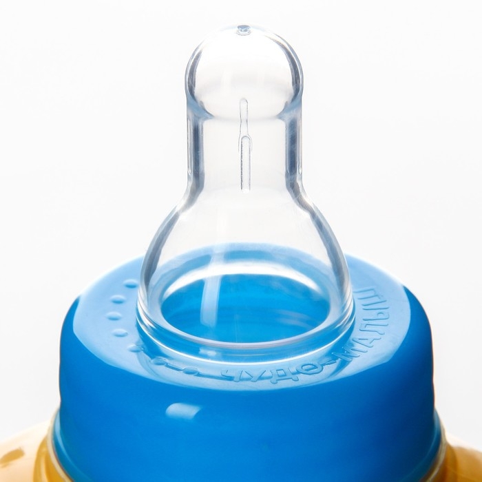 Бутылочка для кормления «Собачка Лу», классическое горло, 250 мл., от 0 мес., приталенная, с ручками Бутылочка для кормления «Собачка Лу», классическое горло, 250 мл., от 0 мес., приталенная, с ручками