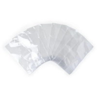 Пакет БОПП 70х170 мм (донная складка 20+20) 35 мкм 100 шт/уп