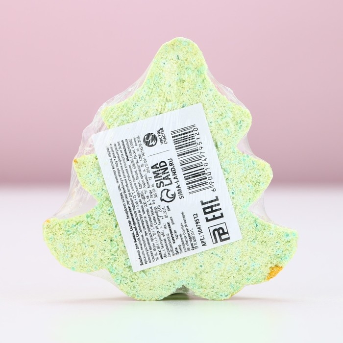 Новый Год. Бомбочка для ванны, 80 г, аромат ванили Новый Год. Бомбочка для ванны, 80 г, аромат ванили