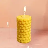 Свеча "Соты" 5х5х8 см, соевый воск