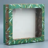 Коробка подарочная, упаковка, «Эко» , 23.5 х 20.5 х 5.5 см Коробка подарочная, упаковка, «Эко» , 23.5 х 20.5 х 5.5 см