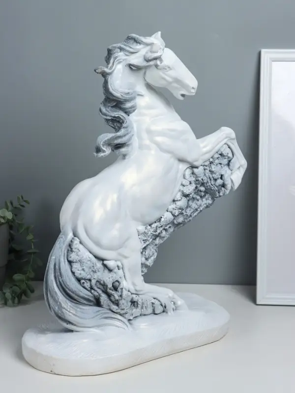 Фигура "Конь" 48х37,5х18,5 см, антик