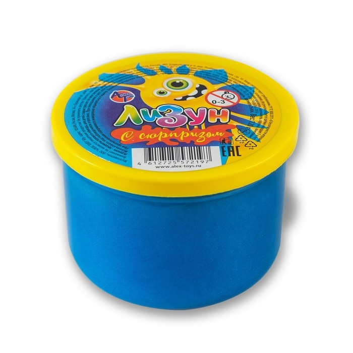 Лизун с сюрпризом, 120 г, цвет МИКС