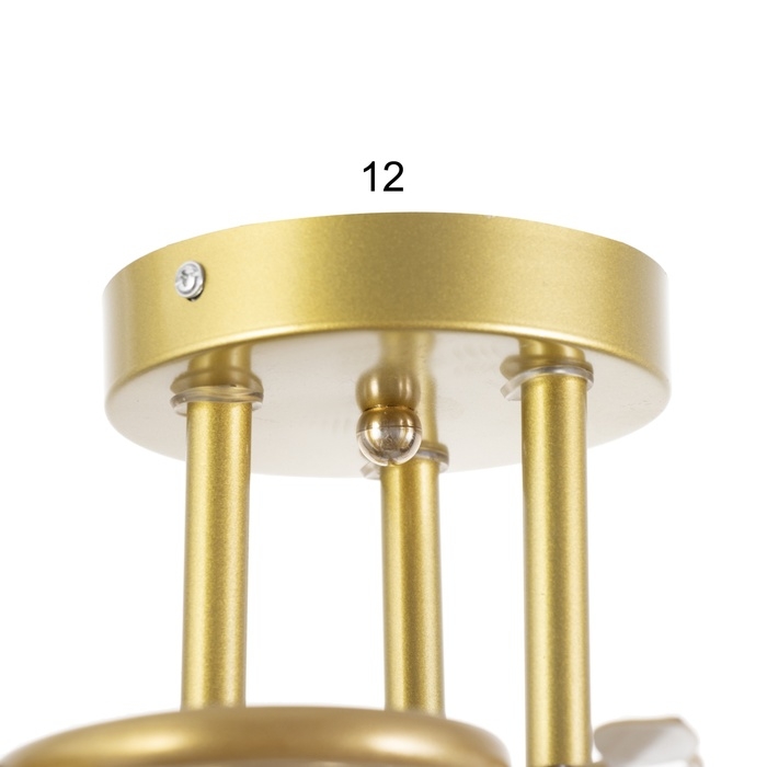 Люстра Люстра "Элора" 3хЕ27 40Вт золото 58х26 см