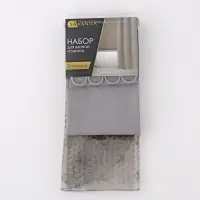 Набор для ванной SAVANNA &laquo;Селест&raquo;, штора 180&times;180 см, ковёр 38&times;69 см, серый