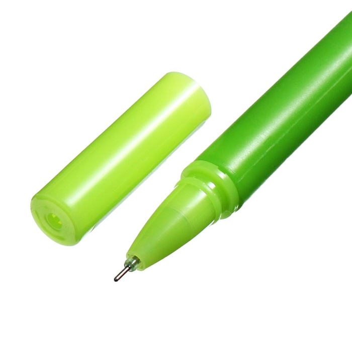 Ручка цветок, гелевая "Роза", прикол (штрихкод на штуке)