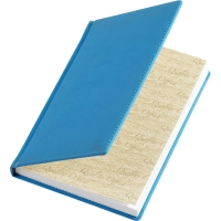 Ежедневник недатированный А5 145 х 205 мм Velvet син флуор 272 стр.3-115/07