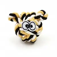 Мячик из каната "Глазастик" , 10 см, до 120 г