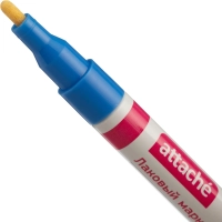 Маркер лаковый Attache 2 мм синий