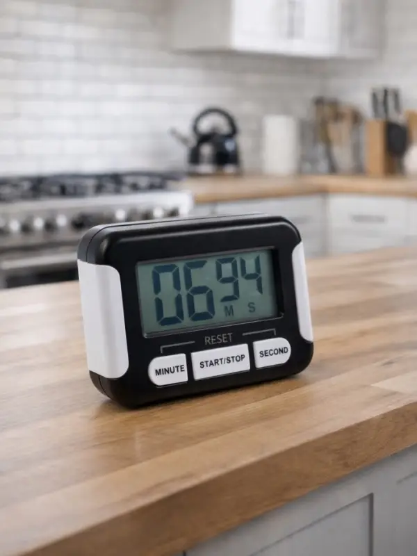 Таймер Luazon LC107, электронный, чёрный