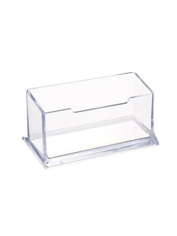 Подставка для визиток, прозрачная