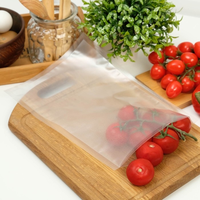 Набор пакетов для вакууматора, рифленые, 50 шт, 28 х 35 см Набор пакетов для вакууматора, рифленые, 50 шт, 28 х 35 см