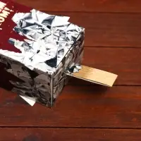 Подарочная новогодняя коробка «Шоколад» 10.1×8.2×20.2 см