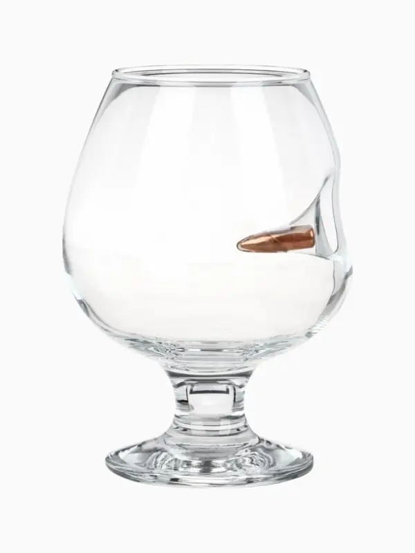 Бокал для коньяка с пулей &laquo;Непробиваемый&raquo;, 395 мл
