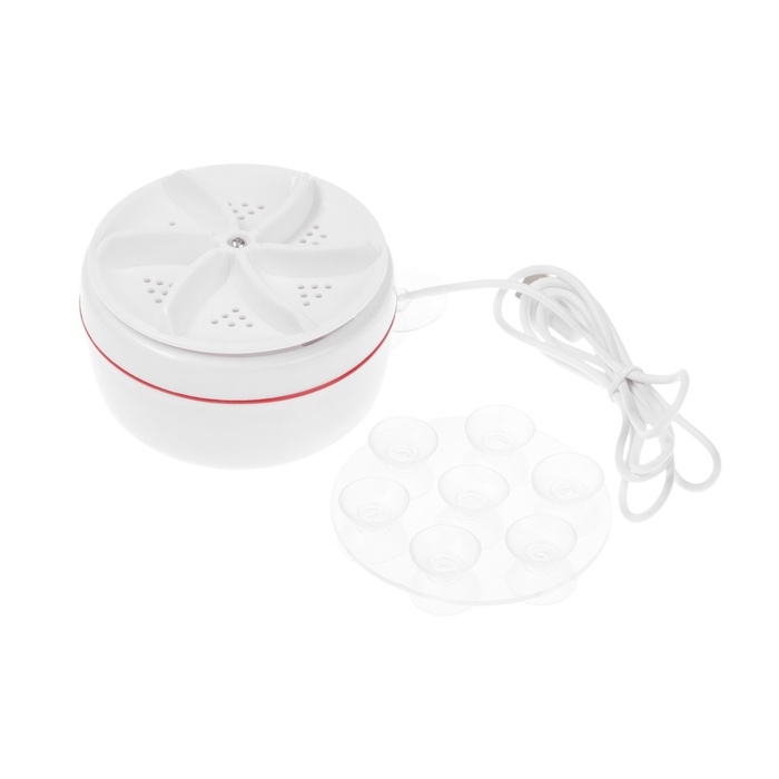 Портативная мини-стиральная машина с присосками LWM-01, компактная, белая Портативная мини-стиральная машина с присосками LWM-01, компактная, белая