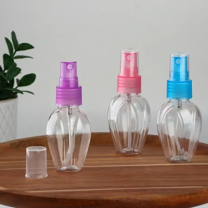 Бутылочка для хранения, с распылителем, 45 мл, МИКС, прозрачная Бутылочка для хранения, с распылителем, 45 мл, МИКС, прозрачная