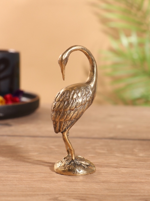 Сувенир бронза Сувенир бронза "Журавль" 5х3х10 см