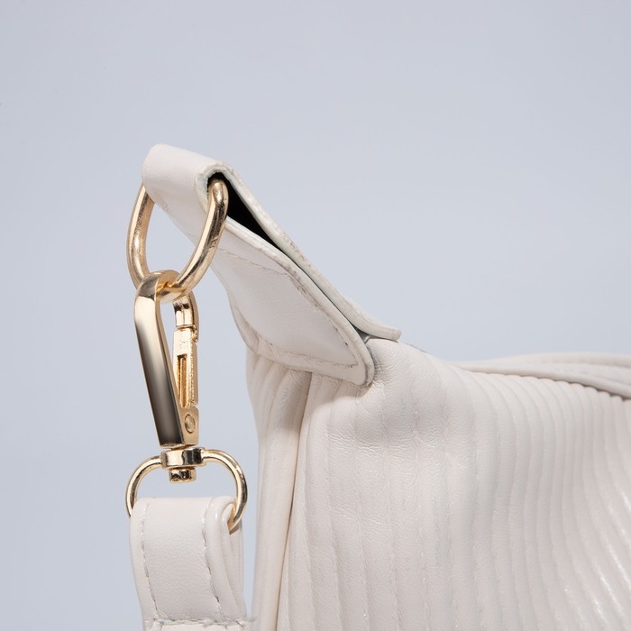 Сумка на молнии, цвет бежевый Сумка на молнии, цвет бежевый