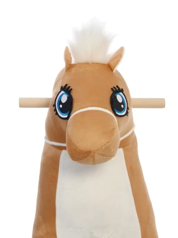 Качалка &laquo;Лошадка: Звёздочка&raquo;, не музыкальная, цвет бежевый