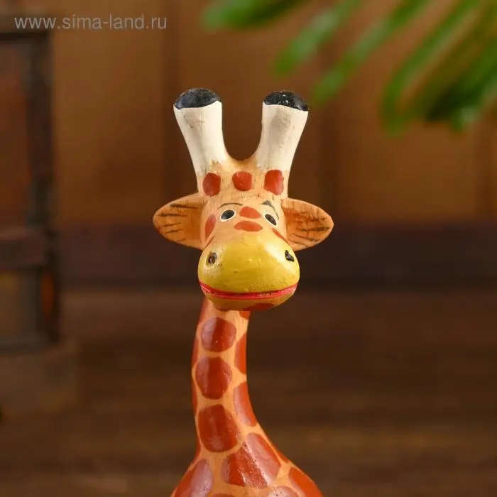 Сувенир дерево "Жираф-толстячок" 18х6х5 см Сувенир дерево "Жираф-толстячок" 18х6х5 см