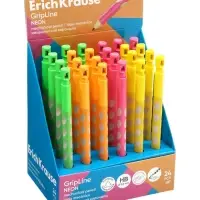 Карандаш механический ErichKrause GripLine, узел 2 мм, пластиковый, треугольный, с точилкой