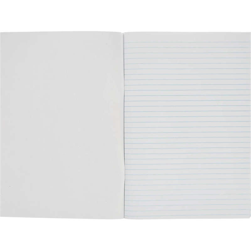 Тетрадь общая Attache 96л,лин,А4,скреп,обл.бумвин,цвет синий