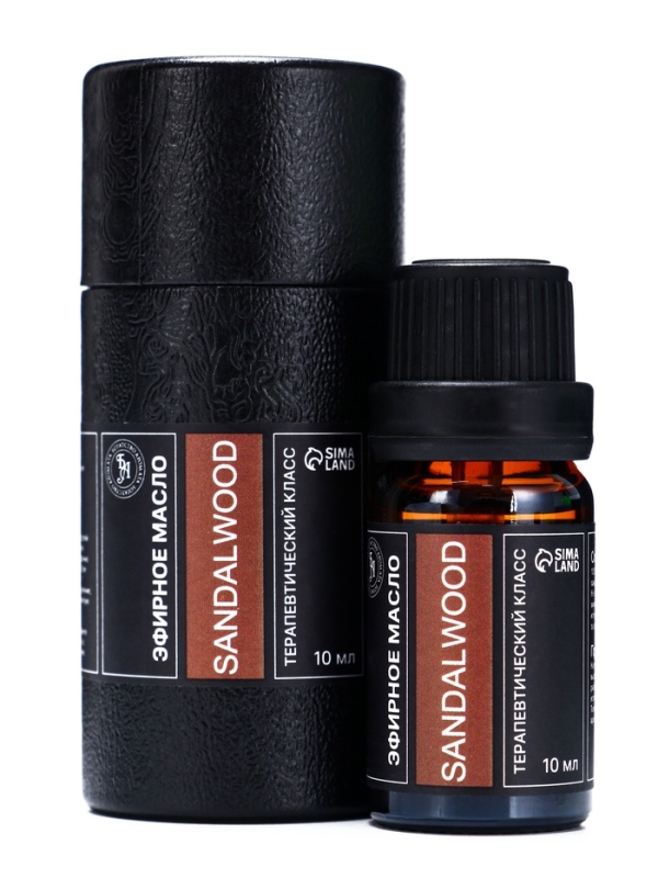 Эфирное масло "Сандаловое дерево", 10 мл, в тубусе