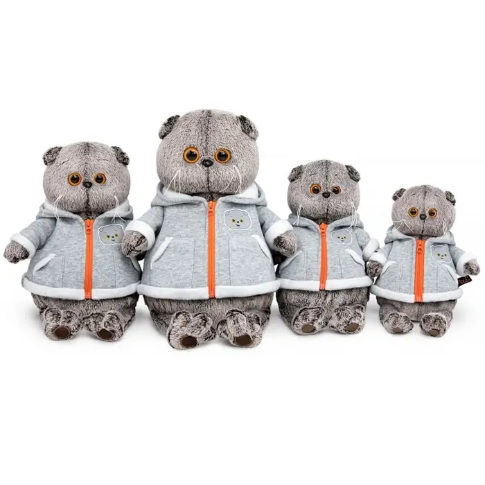 Мягкая игрушка &laquo;Кот Басик&raquo; в толстовке дракончик, 30 см, МИКС