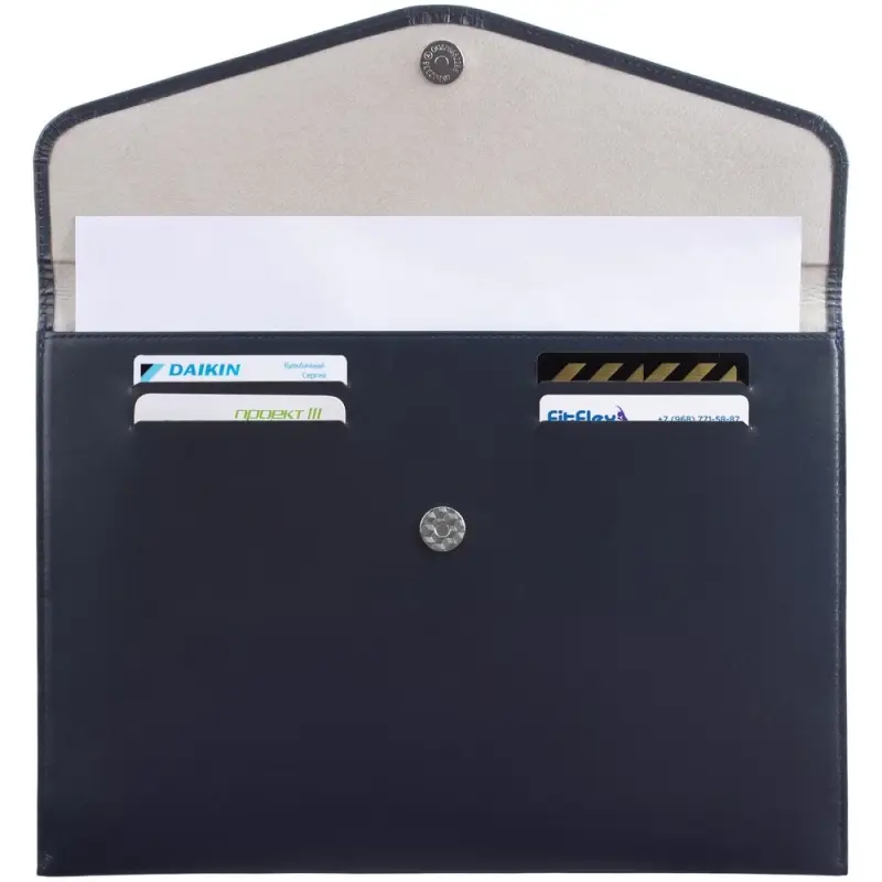 Папка для документов Signature, синяя Папка для документов Signature, синяя