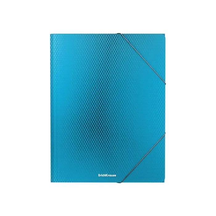 Папка на резинке А4, 500 мкм, ErichKrause Diagonal Vivid, до 300 листов, микс