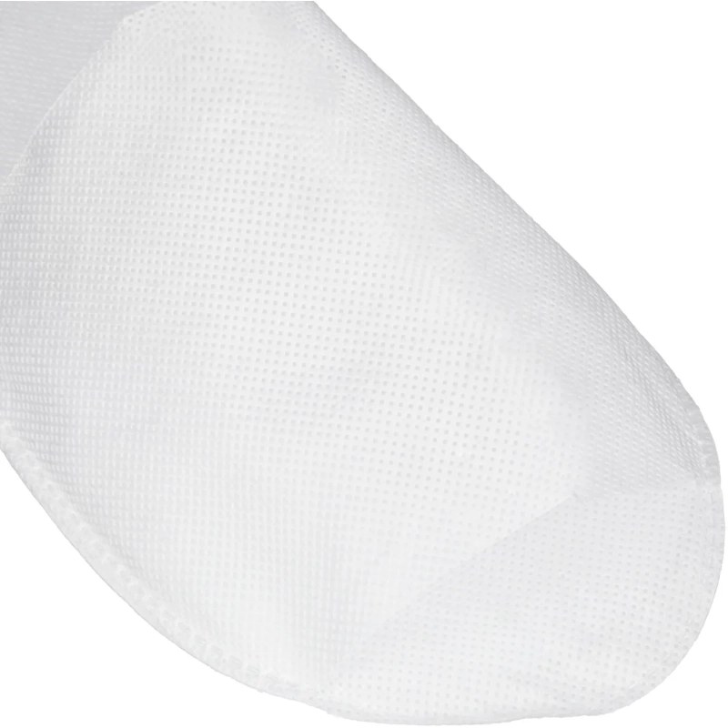 Тапочки одноразовые Антикризисные Ультра с открытым мысом, белые,250пар/уп