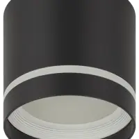 Подсветка светодиодная накладная под GX53 OL9 GX53 BK/WH алюминий цвет черный+белый
