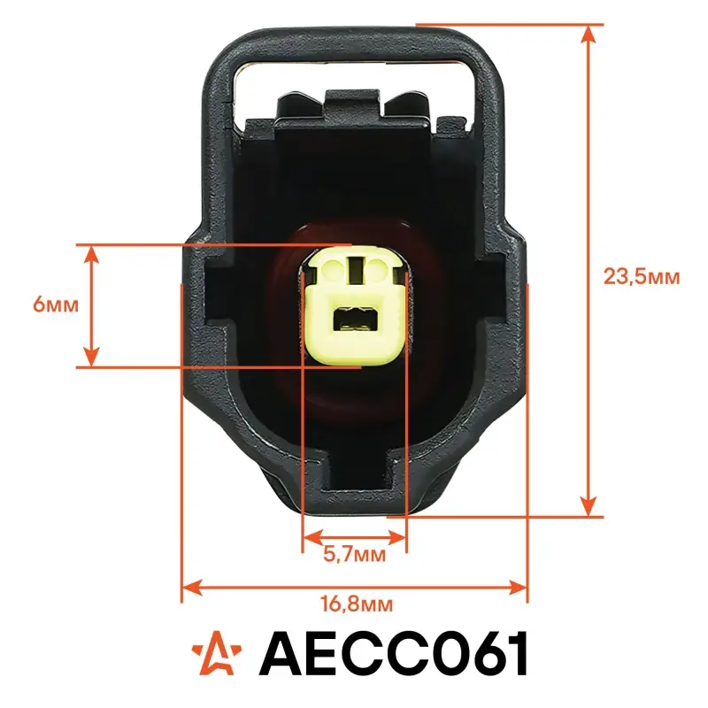 Разъём 1 pin с проводами для датчика авар. давл. масла Peugeot Boxer, Citroen Jumper, Ford Transit