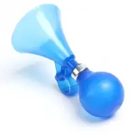Клаксон, пластик, в индивидуальной упаковке, синий