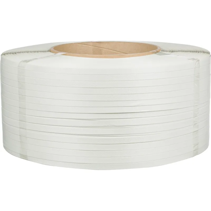 Стреппинг лента Полипропиленовая 12мм х 0,5 (3000 м.) Белая