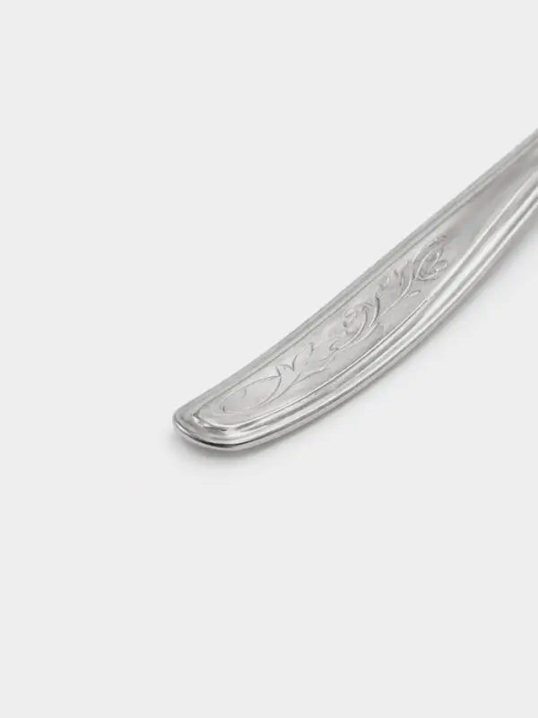 Ложка чайная  "Силуэт" (тонколистовая) б/н