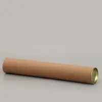 Тубус 73&times;490 мм (470 мм внутр. Высота) картон, металлическая крышка